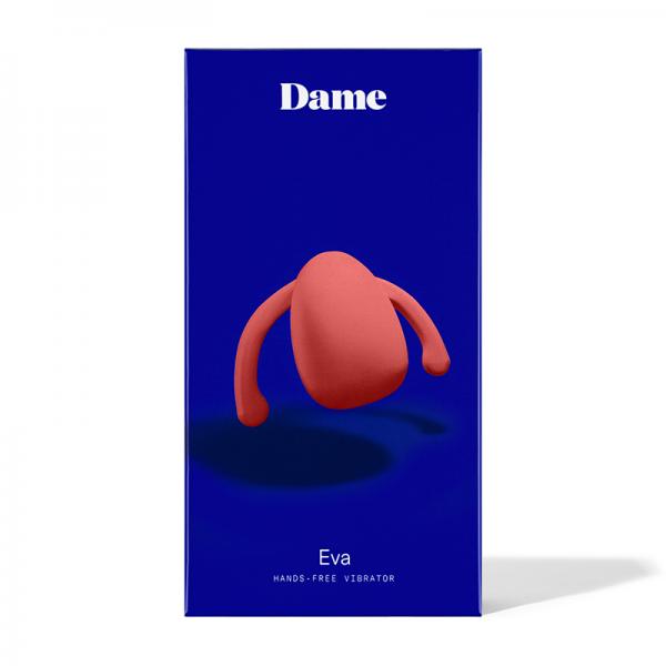 Dame Eva Hands Free Vibrator - Papaya