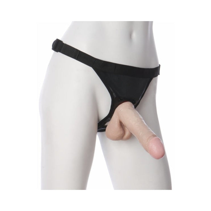 Vac-U-Lock 7'' Realistic Dildo with Ultra Harness