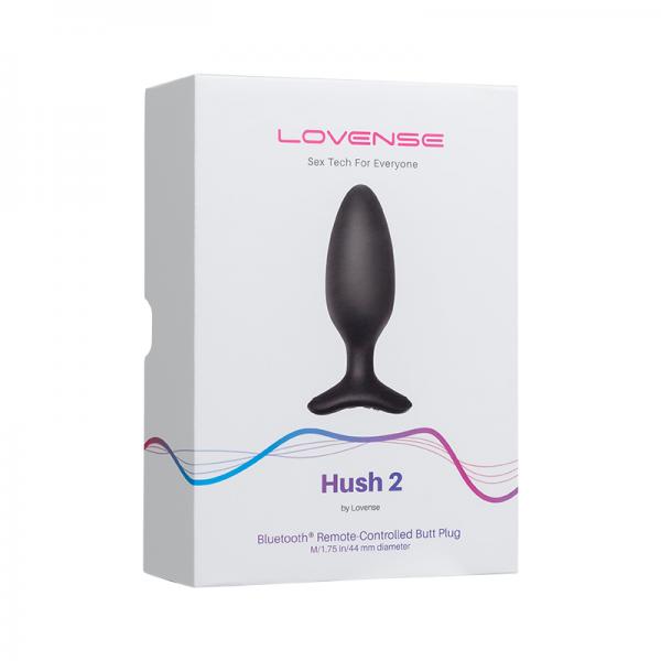 Lovense Hush 2 1.75'' Butt Plug - Black
