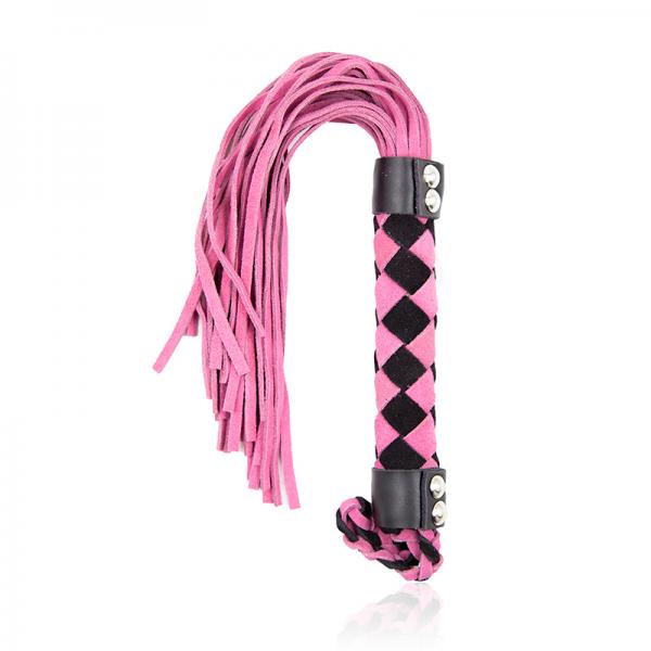 Ple'sur 15.5 In. Leather Flogger Pink