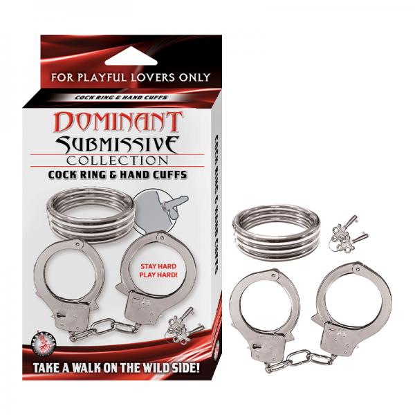 Dominant Submissive Coll Cockring Cuffs