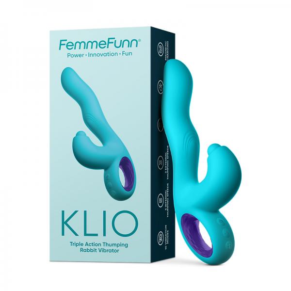 Femme Funn Klio Triple Action Rabbit - Turquoise