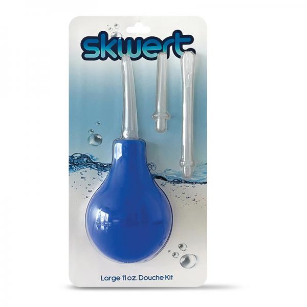 Skwert Enema Bulb W/3 Wands - 11 Oz