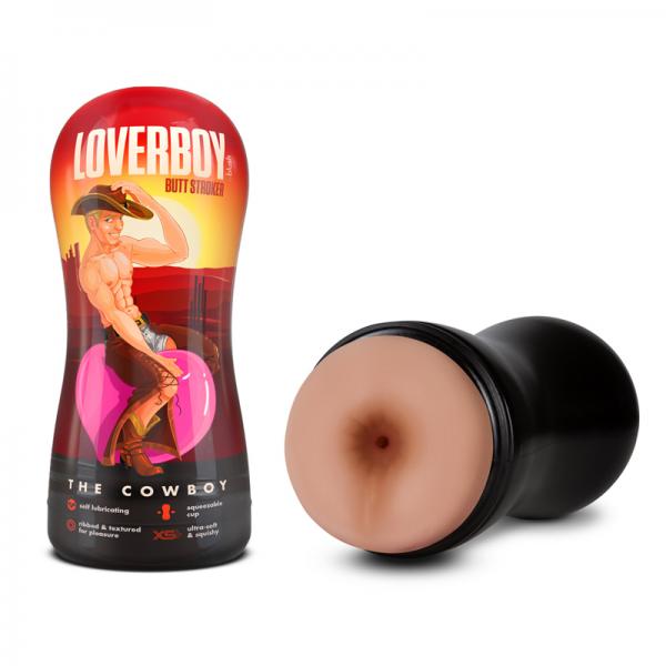 Loverboy Cowboy Lube Stroker Beige