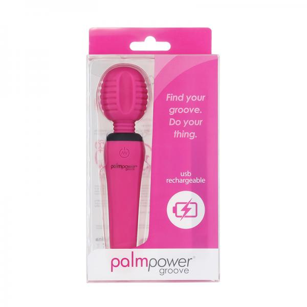 Palmpower Groove Mini Wand Fuchsia
