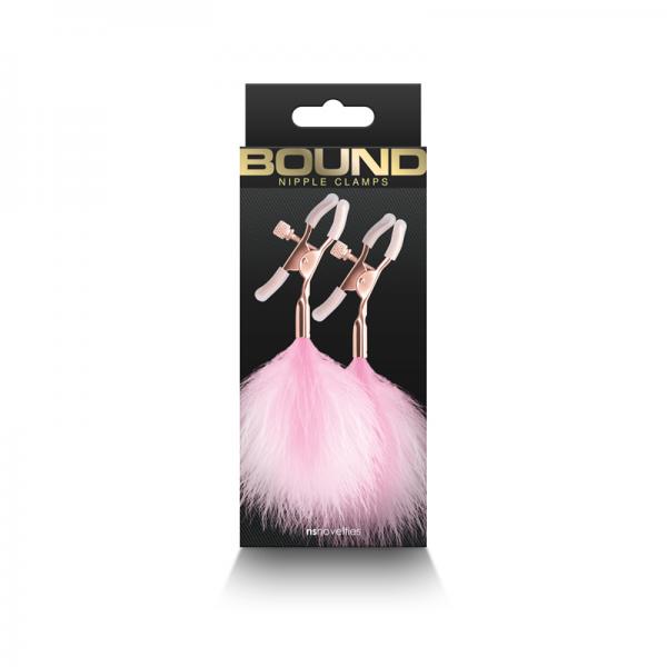 Bound Nipple Clamps F1 Pink