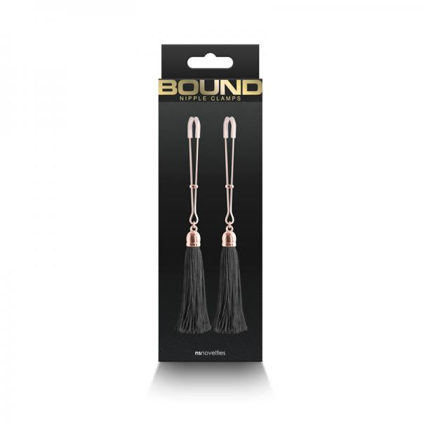 Bound Nipple Clamps T1 Black