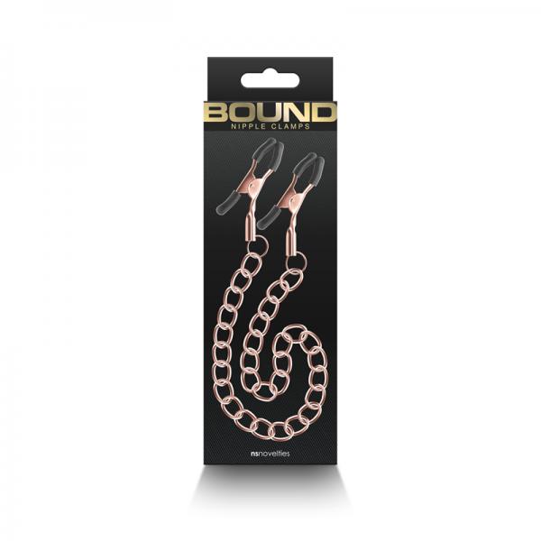 Bound Nipple Clamps Dc2 Rose Gold