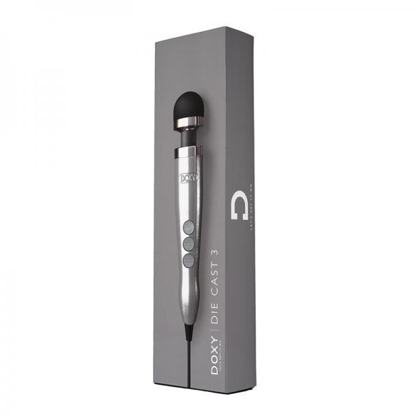 Doxy Number 3 Brushed Metal Massager