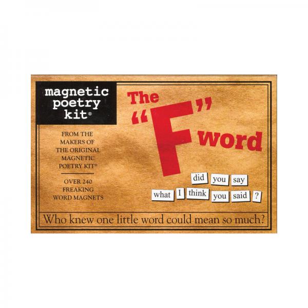Magnetic Poetry Kit: The ''f'' Word