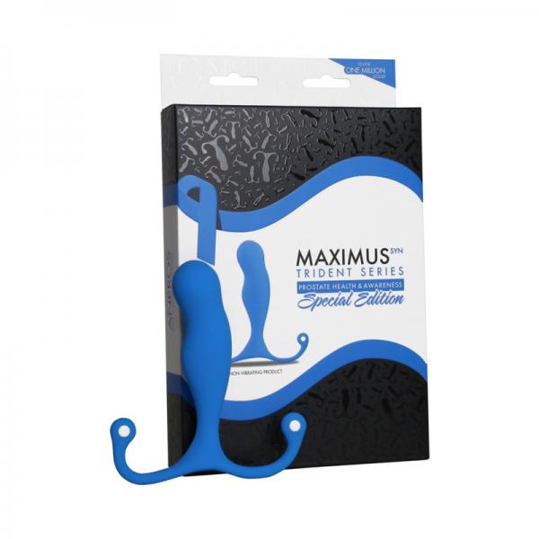 Aneros Maximus Syn Trident Special Edition Prostate Stimulator - Blue