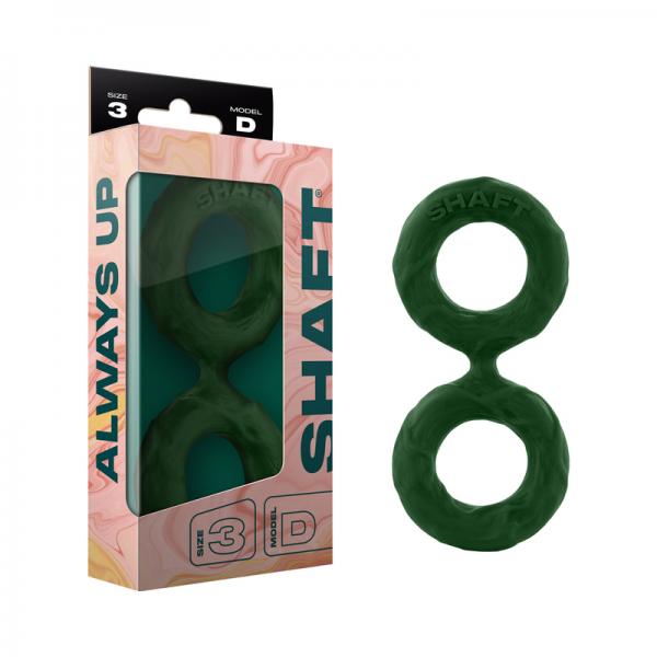 Shaft Double C-ring - Large Green