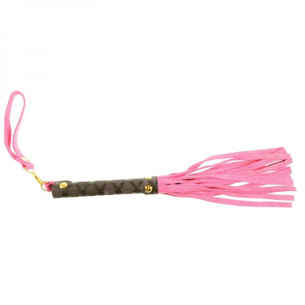 Plesur Mini Leather Flogger - Pink