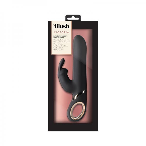 Lush Victoria Rabbit Vibrator Black