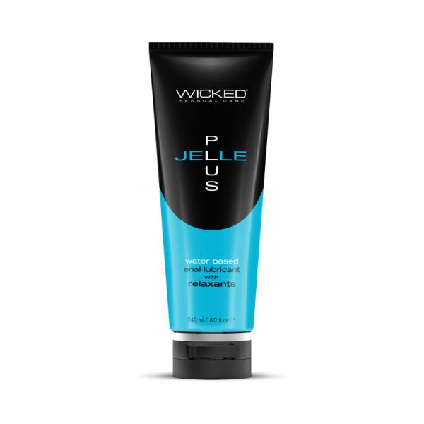Wicked Jelle Plus Anal Lubricant With Relaxants 8oz