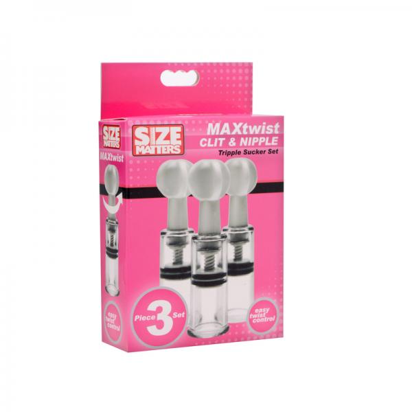 Max Twist Triplets Nipple And Clit Suckers