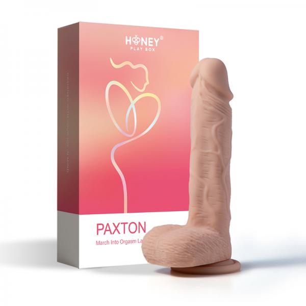Paxton App Controlled Realistic 8.5'' Vibrating Dildo - Ivory