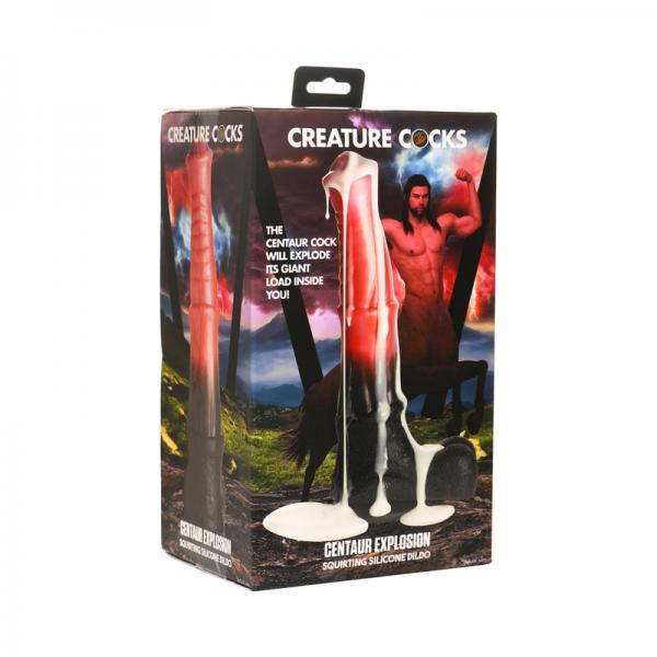 Centaur Explosion Squirting Silicone Dildo