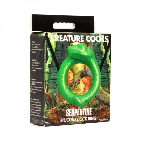 Creature Cocks Serpentine C-ring Grn