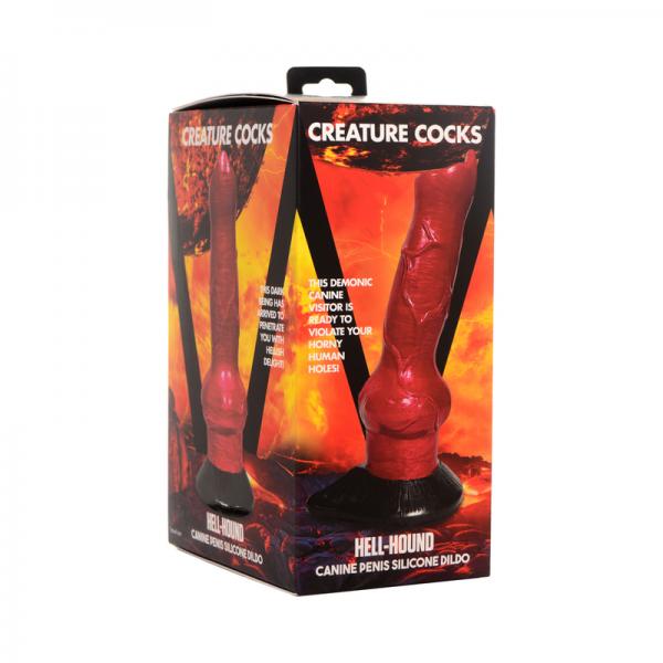 Creature Cocks Hell Hound Red/black