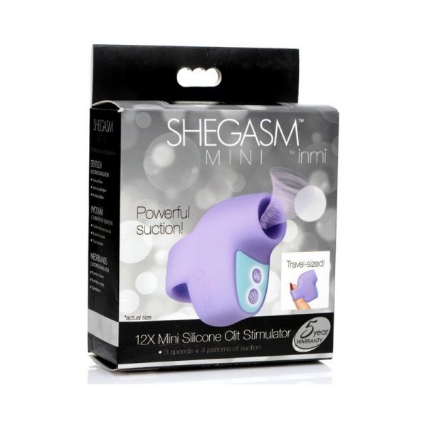 Inmi Shegasm Mini Suction Clit Purple