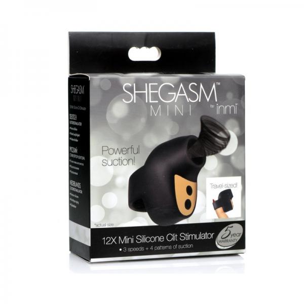 Inmi Shegasm Mini Suction Clit Black