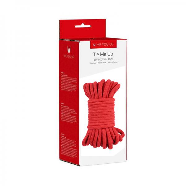 Me You Us Tie Me Up Rope Red 10m