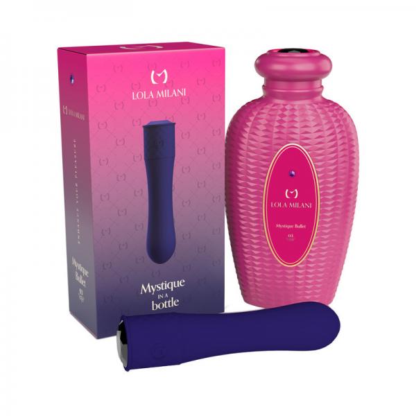 Lola Milani Mystique Bullet W/pink Bottle  - Dark Purple