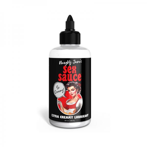 Naughty Jane's Sex Sauce Extra Creamy Lubricant - 8oz