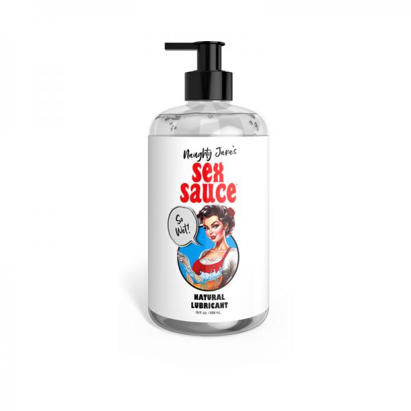 Naughty Jane's Sex Sauce Natural Lubricant - 16oz