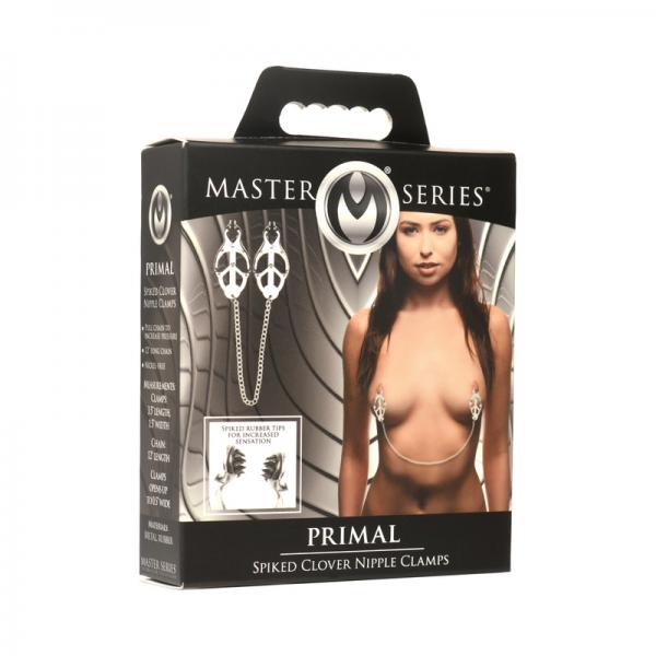 Ms Primal Spiked Clover Nipple Clamps