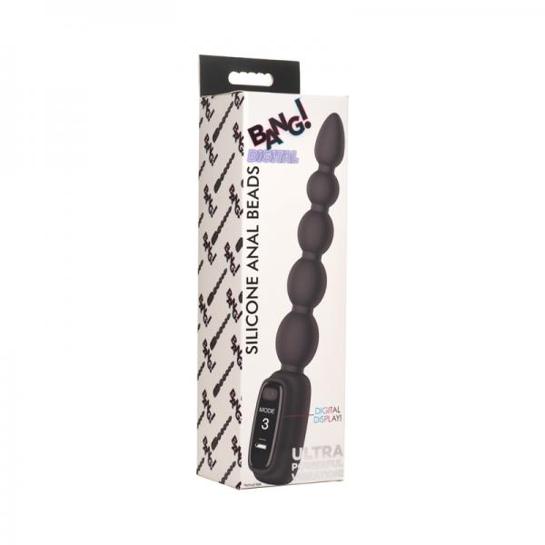 Silicone Anal Beads With Digital Display