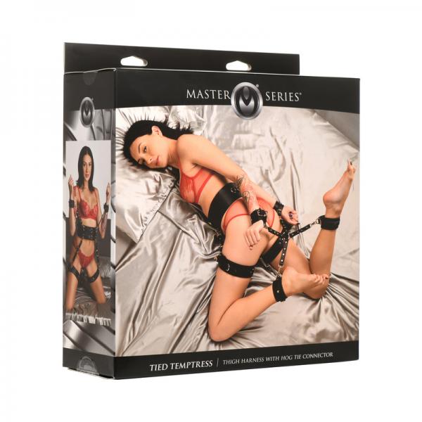 Tied Temptress Thigh Harness With Hog Tie Connector