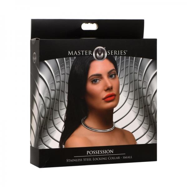 Ms Possession Steel Locking Collar - Sm