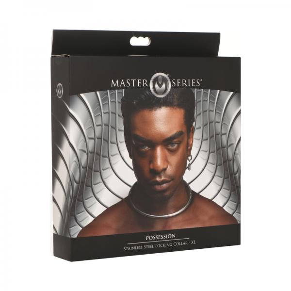 Ms Possession Steel Locking Collar - Xl