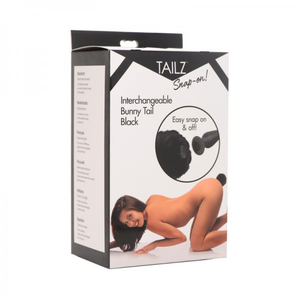 Tailz Interchangeable Bunny Tail Black