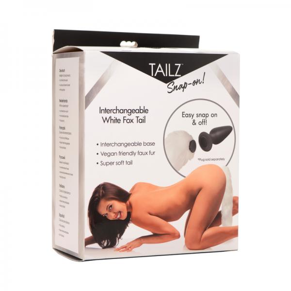 Tailz Interchangeable Fox Tail White