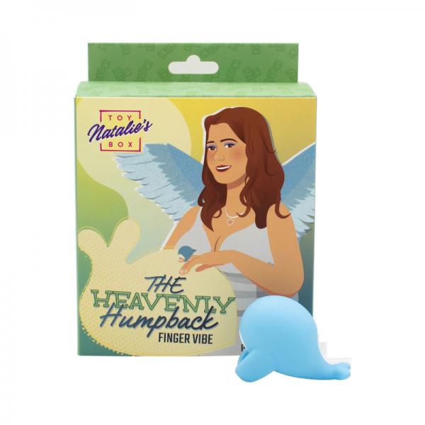 Natalie's Toy Box Heavenly Humpback Finger Vibe - Blue
