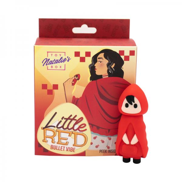 Natalie's Toy Box Little Red Bullet Vibrator - Red