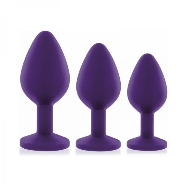 Rianne S Booty Plug Set 3X Purple