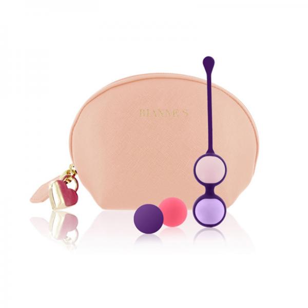 Rianne S Pussy Playballs with Cosmetic Case Coral Rose