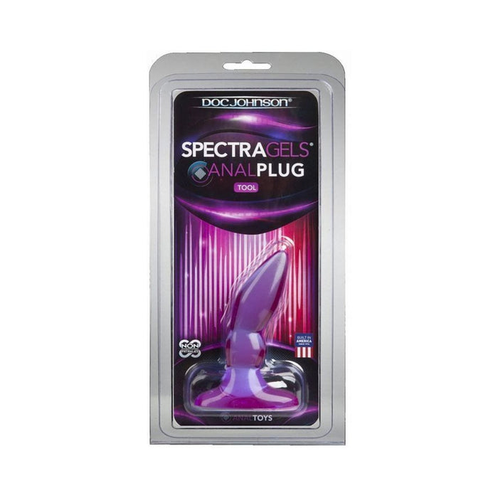 Anal Plug Jelly Purple