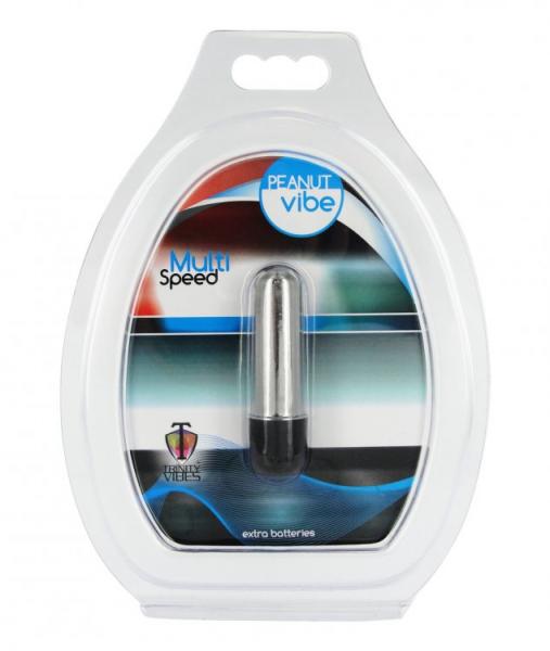 Peanut Micro Clit Massager Silver