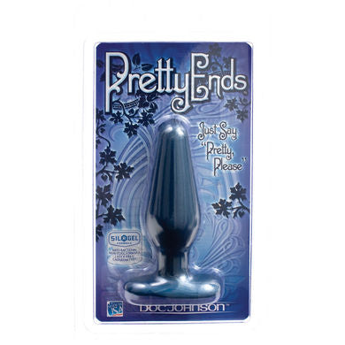 Pretty Ends Butt Plug Medium 5.5 Inches Blue
