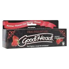 GoodHead Strawberry Oral Gel 1oz.