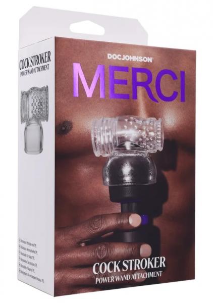 Merci Wand Attachment Cock Stroker Clear
