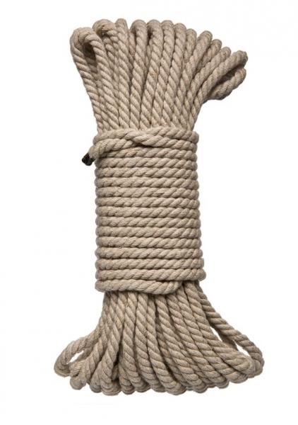 Merci Bind&tie 6mm Hemp Bondage Rope 50ft Natural