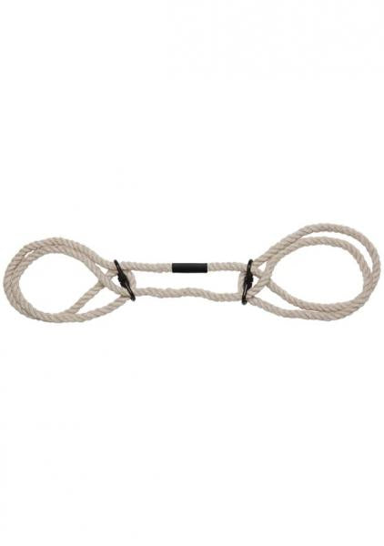 Merci Bind&tie 6mm Hemp Wrist/ankle Cuffs Natural