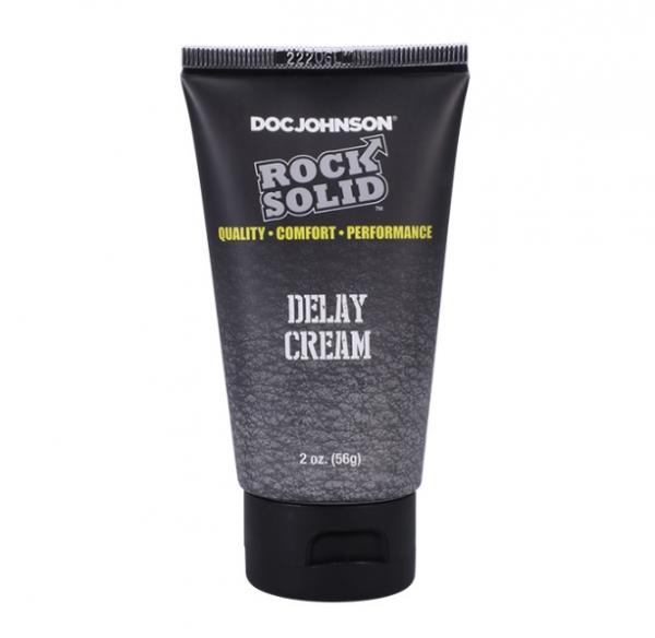 Rock Solid Delay Cream 2oz Boxed