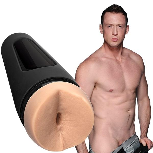 Man Squeeze Pierce Paris Ultraskyn Stroker Ass Vanilla